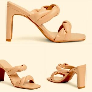 NWOB Nordstrom Brand‎ Open Edit Remi Twisted Sandal Heels